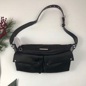 Michael Kors Black Olivia Studded Belt 